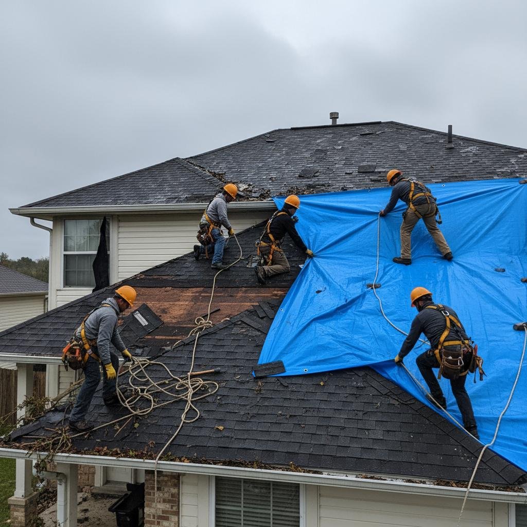 Home 9 Storm Damage Roof Repairs in Hiram GA